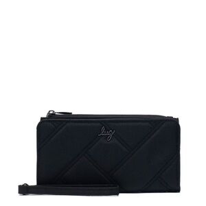 Lug Arabesque Ultra X Zip RFID Wallet in Black